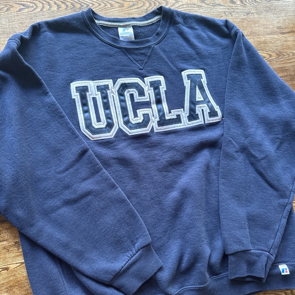 UCLA Navy Blue Men's Russell Sweater